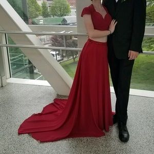 Prom/formal two piece dress